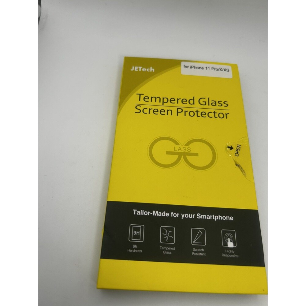 JETech Tempered Glass Screen Protector for iPhone 11 Pro X XS 5.8" 9H